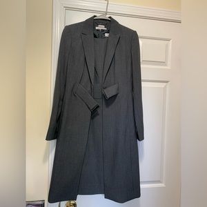 Gorgeous CALVIN KLEIN Grey Dress Suit Size 2 🔥🔥🔥🔥🔥
